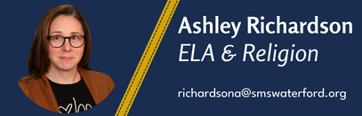 Ashely Richardson, ELA & Religion